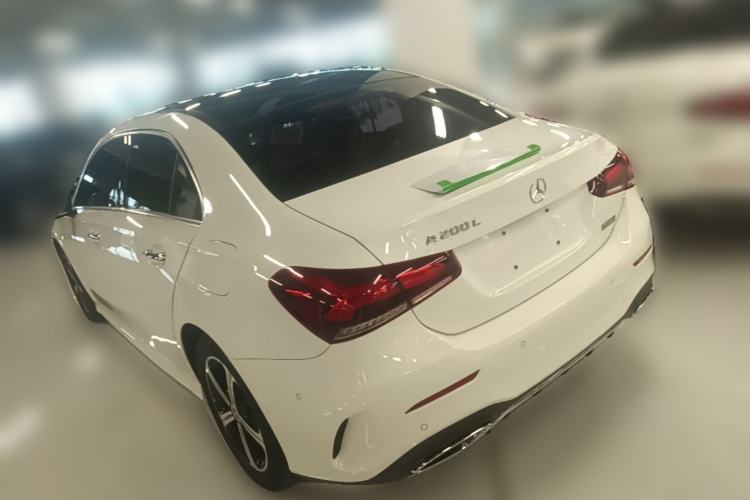 Used Mercedes-Benz A-Class 2022 Revised Version A 200 L Sport Sedan Fashionable Style Rear Left 45 Deg