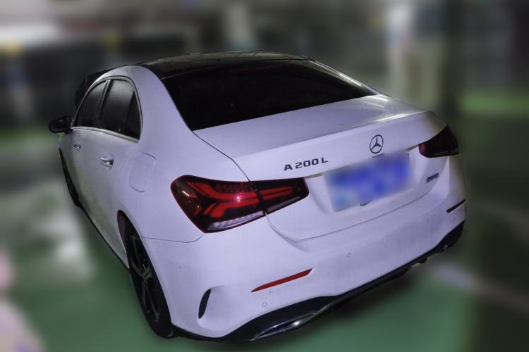 Used Mercedes-Benz A-Class 2022 Revised Version A 200 L Sport Sedan Fashionable Style Rear Left 45 Deg