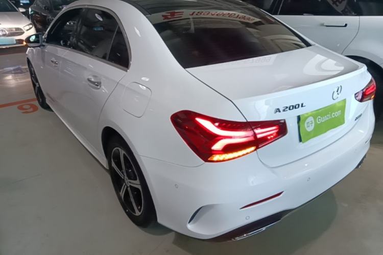 Used Mercedes-Benz A-Class 2022 Second Facelift A 200 L Sport Sedan Fashion Version Rear Left 45 Deg