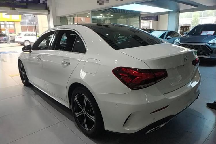 Used Mercedes-Benz A-Class 2022 Second Facelift A 200 L Sport Sedan Fashion Version Rear Left 45 Deg