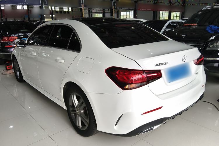 Used Mercedes-Benz A-Class 2022 A 180 L Sport Sedan Rear Left 45 Deg