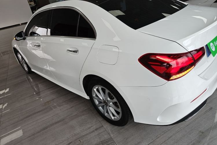 Used Mercedes-Benz A-Class 2022 Restyled A 200 L Sport Sedan Dynamic Version Rear Left 45 Deg