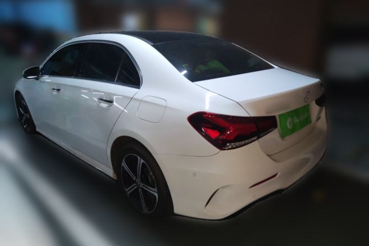 Used Mercedes-Benz A-Class 2022 Revised Version A 200 L Sport Sedan Fashionable Style Rear Left 45 Deg