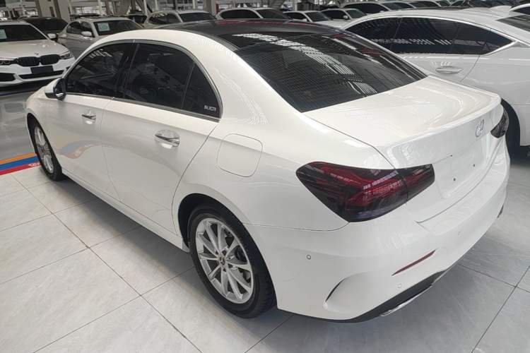 Used Mercedes-Benz A-Class 2022 Restyled A 200 L Sport Sedan Fashion Version Rear Left 45 Deg
