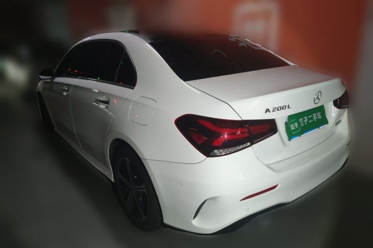 Used Mercedes-Benz A-Class 2022 Second Facelift A 200 L Sport Sedan Fashion Version Rear Left 45 Deg