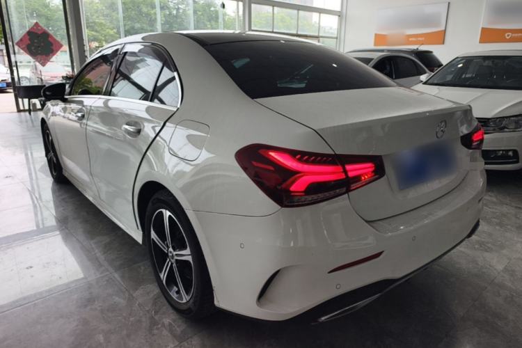 Used Mercedes-Benz A-Class 2022 Revised Version A 200 L Sport Sedan Fashionable Style Rear Left 45 Deg