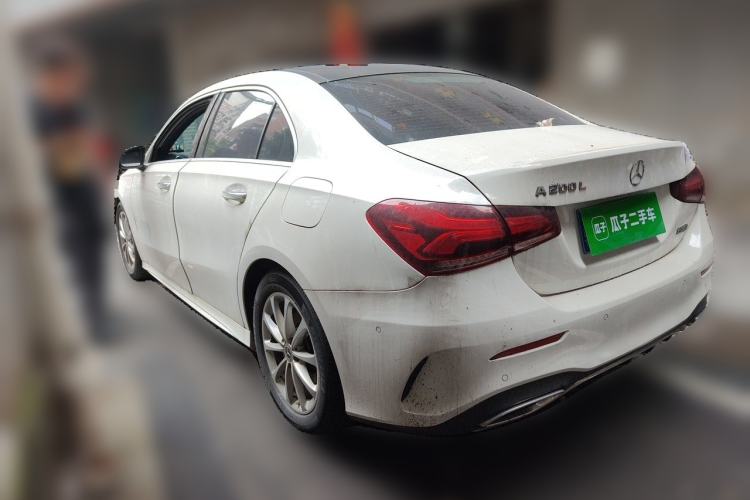Used Mercedes-Benz A-Class 2022 Restyled A 200 L Sport Sedan Dynamic Version Rear Left 45 Deg