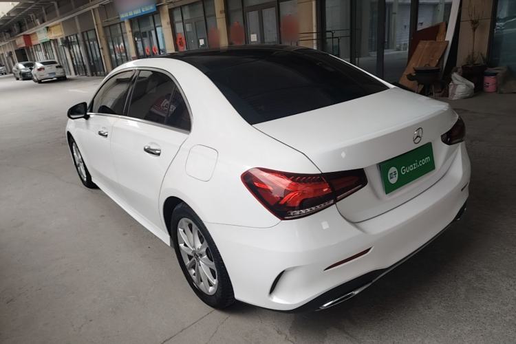 Used Mercedes-Benz A-Class 2022 Revised Version A 200 L Sport Sedan Fashionable Style Rear Left 45 Deg