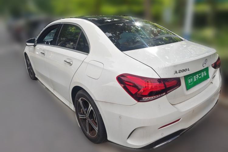Used Mercedes-Benz A-Class 2022 Second Facelift A 200 L Sport Sedan Fashion Version Rear Left 45 Deg