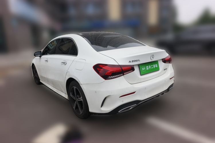 Used Mercedes-Benz A-Class 2022 Second Facelift A 200 L Sport Sedan Fashion Version Rear Left 45 Deg