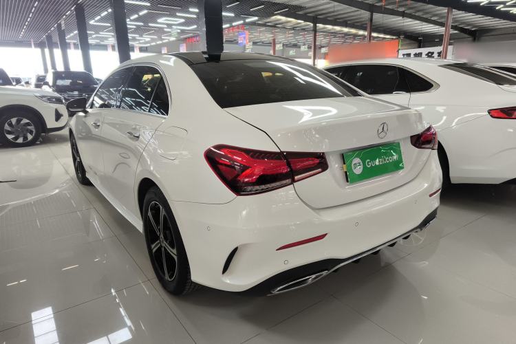 Used Mercedes-Benz A-Class 2022 Revised Version A 200 L Sport Sedan Fashionable Style Rear Left 45 Deg