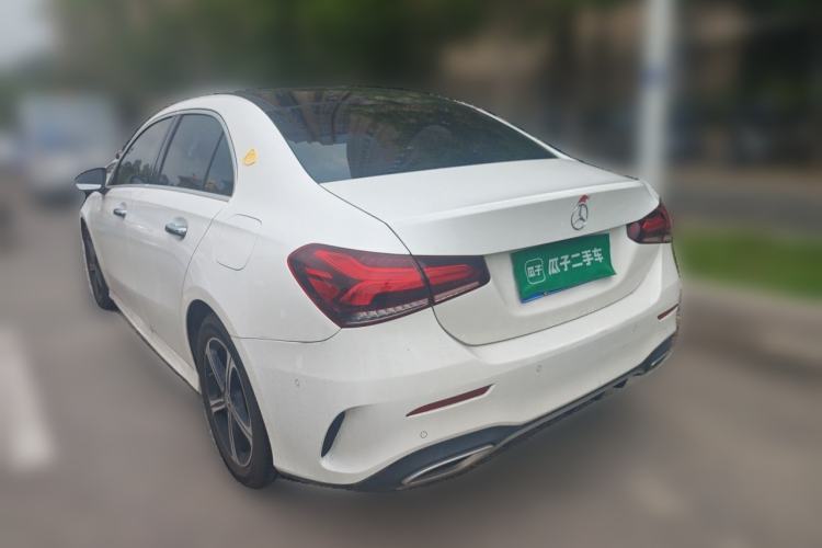Used Mercedes-Benz A-Class 2022 Revised Version A 200 L Sport Sedan Fashionable Style Rear Left 45 Deg