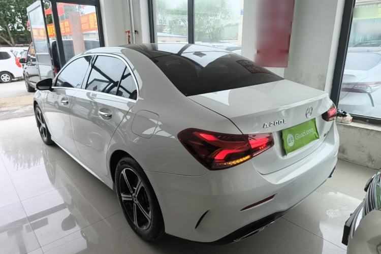 Used Mercedes-Benz A-Class 2022 Revised Version A 200 L Sport Sedan Fashionable Style Rear Left 45 Deg