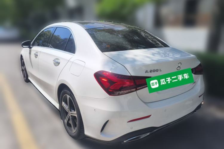 Used Mercedes-Benz A-Class 2022 Second Facelift A 200 L Sport Sedan Fashion Version Rear Left 45 Deg