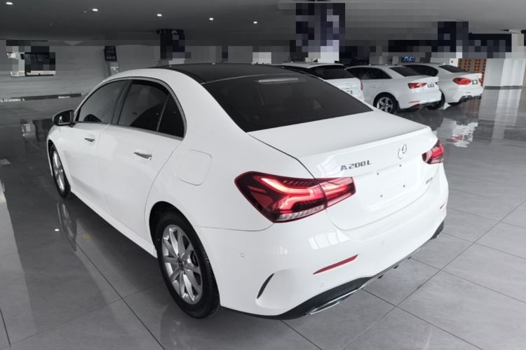 Used Mercedes-Benz A-Class 2022 Restyled A 200 L Sport Sedan Fashion Version Rear Left 45 Deg