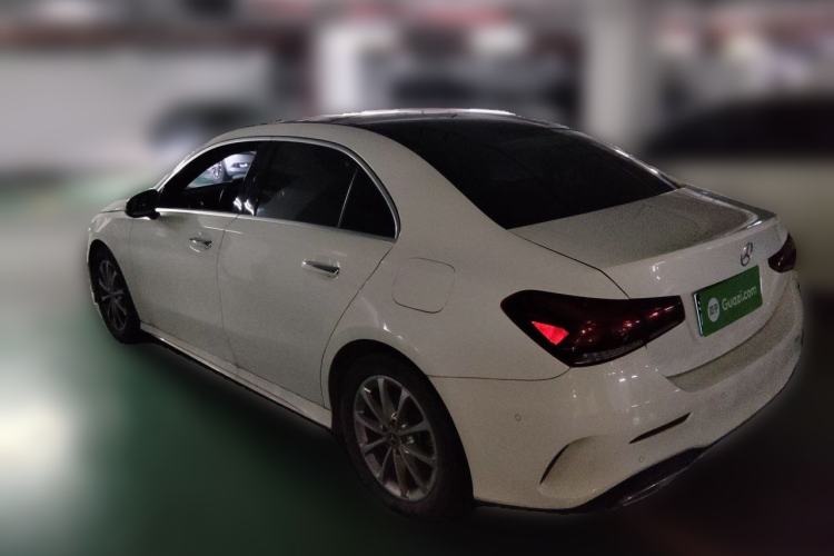 Used Mercedes-Benz A-Class 2022 Restyled A 200 L Sport Sedan Dynamic Version Rear Left 45 Deg