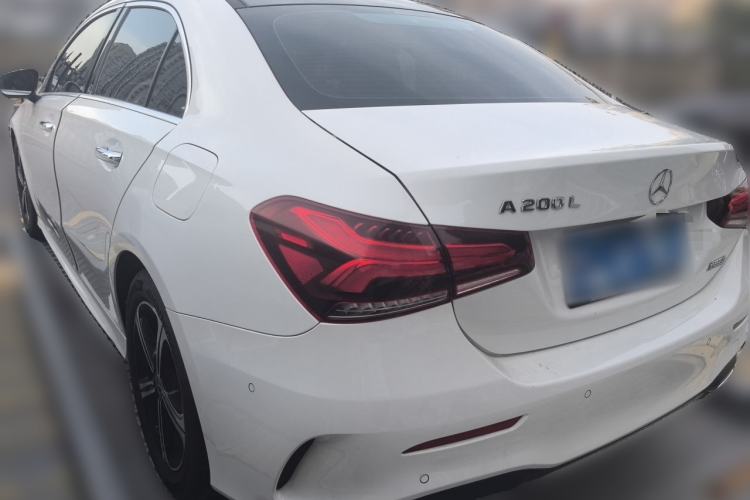 Used Mercedes-Benz A-Class 2022 Restyled A 200 L Sport Sedan Dynamic Version Rear Left 45 Deg