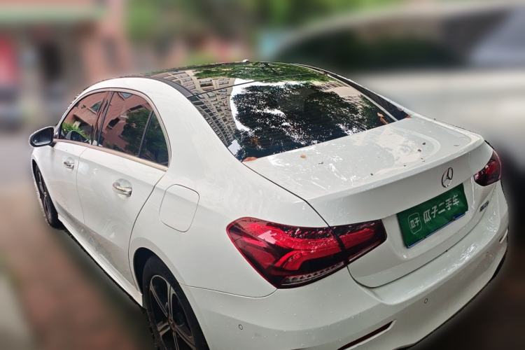 Used Mercedes-Benz A-Class 2022 Revised Version A 200 L Sport Sedan Fashionable Style Rear Left 45 Deg