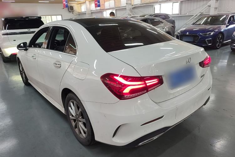Used Mercedes-Benz A-Class 2022 Restyled A 200 L Sport Sedan Fashion Version Rear Left 45 Deg