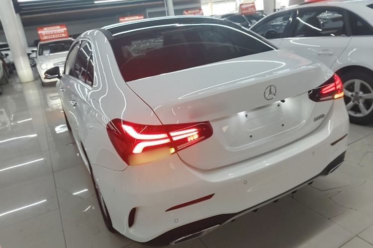 Used Mercedes-Benz A-Class 2022 Restyled A 200 L Sport Sedan Fashion Version Rear Left 45 Deg