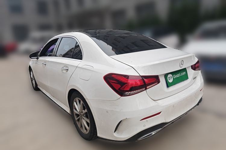 Used Mercedes-Benz A-Class 2022 Restyled A 200 L Sport Sedan Dynamic Version Rear Left 45 Deg