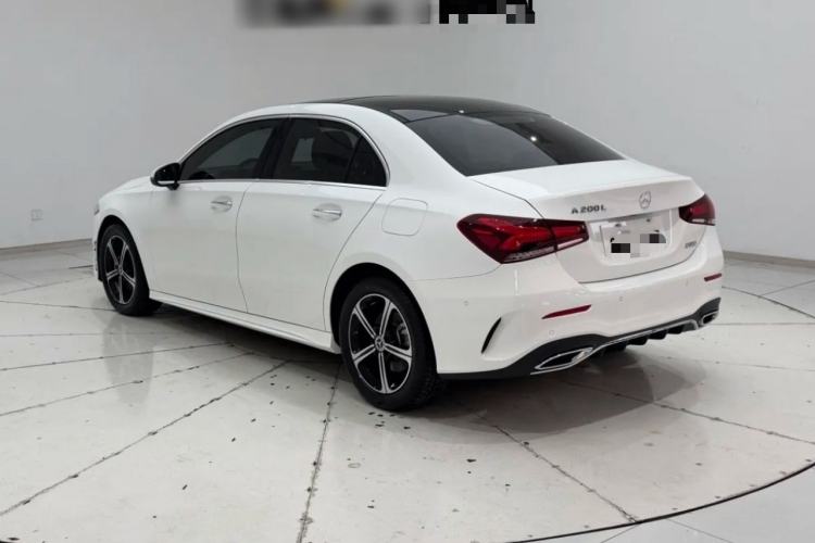 Used Mercedes-Benz A-Class 2022 Revised Version A 200 L Sport Sedan Fashionable Style Rear Left 45 Deg