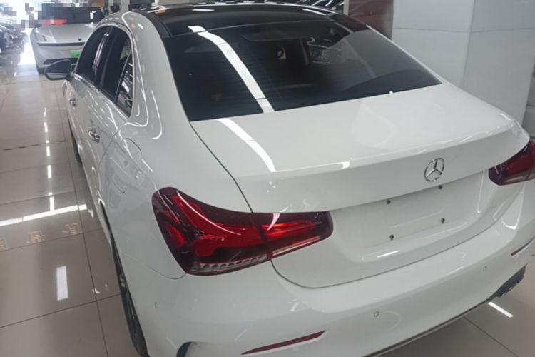 Used Mercedes-Benz A-Class 2022 Second Facelift A 200 L Sport Sedan Fashion Version Rear Left 45 Deg
