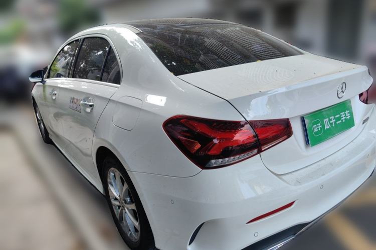 Used Mercedes-Benz A-Class 2022 Restyled A 200 L Sport Sedan Fashion Version Rear Left 45 Deg