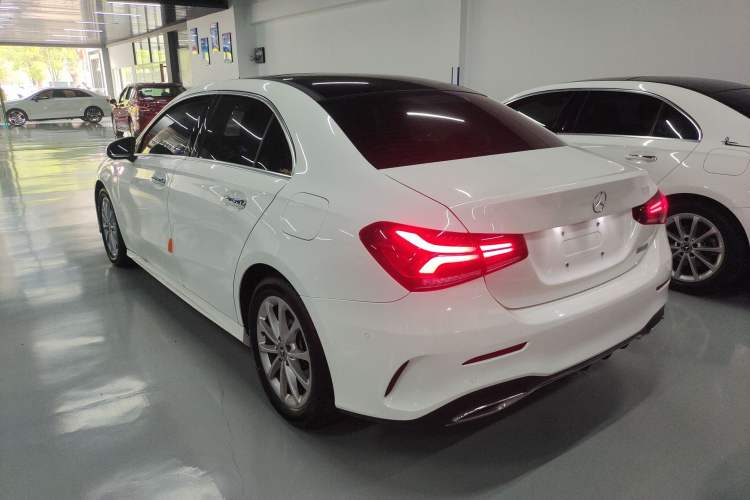 Used Mercedes-Benz A-Class 2022 Restyled A 200 L Sport Sedan Fashion Version Rear Left 45 Deg
