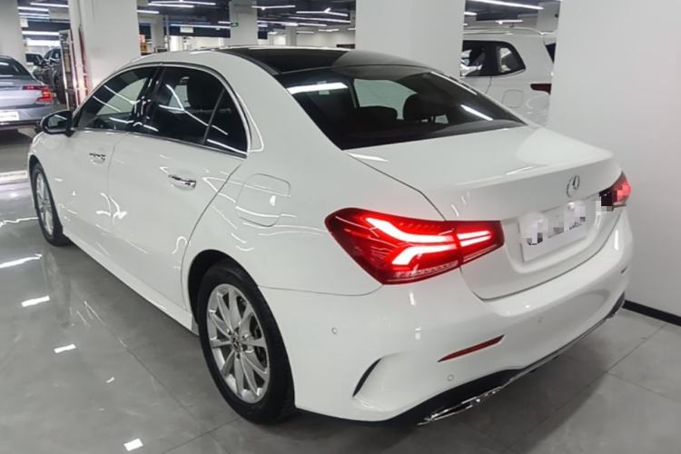 Used Mercedes-Benz A-Class 2022 Restyled A 200 L Sport Sedan Dynamic Version Rear Left 45 Deg