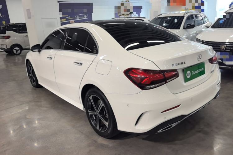 Used Mercedes-Benz A-Class 2022 Second Facelift A 200 L Sport Sedan Fashion Version Rear Left 45 Deg