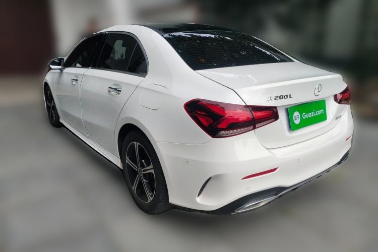 Used Mercedes-Benz A-Class 2022 Revised Version A 200 L Sport Sedan Fashionable Style Rear Left 45 Deg