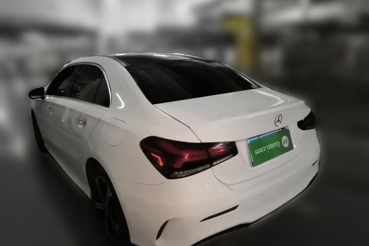 Used Mercedes-Benz A-Class 2022 Revised Version A 200 L Sport Sedan Fashionable Style Rear Left 45 Deg
