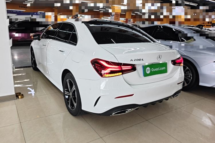 Used Mercedes-Benz A-Class 2022 Revised Version A 200 L Sport Sedan Fashionable Style Rear Left 45 Deg