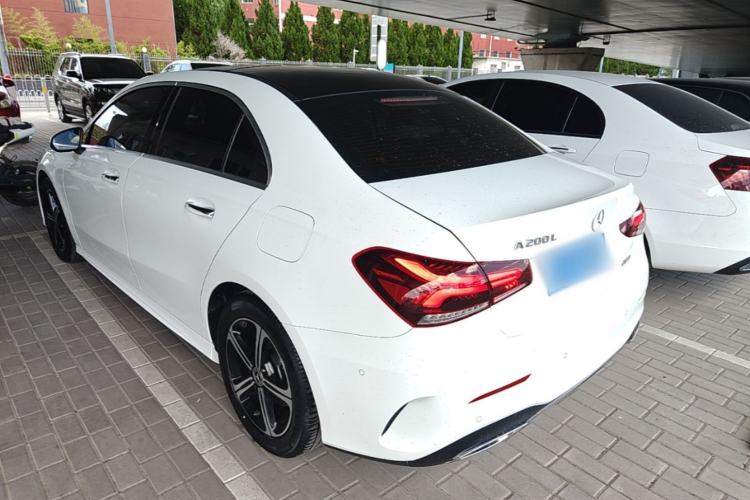 Used Mercedes-Benz A-Class 2022 Second Facelift A 200 L Sport Sedan Fashion Version Rear Left 45 Deg