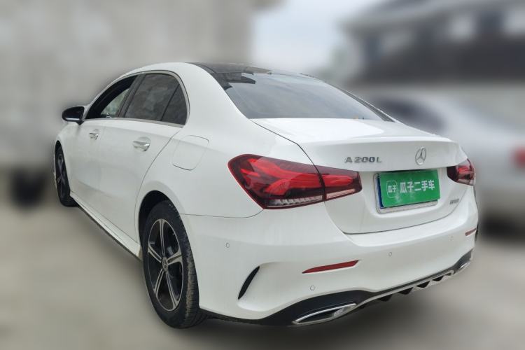 Used Mercedes-Benz A-Class 2022 Second Facelift A 200 L Sport Sedan Fashion Version Rear Left 45 Deg