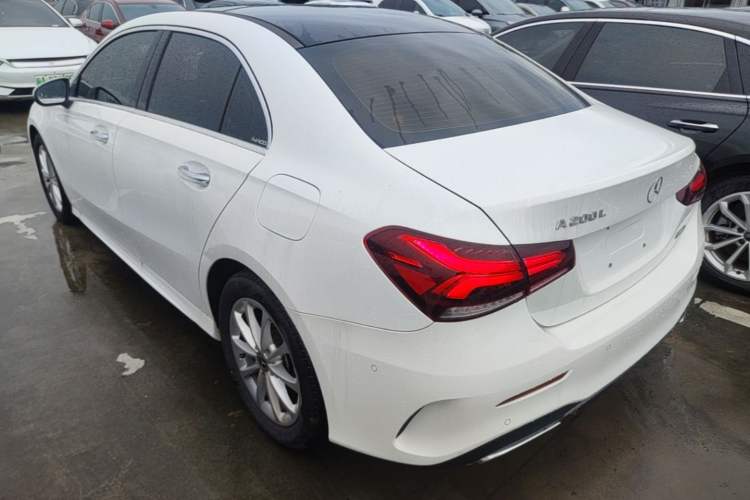 Used Mercedes-Benz A-Class 2022 Restyled A 200 L Sport Sedan Dynamic Version Rear Left 45 Deg