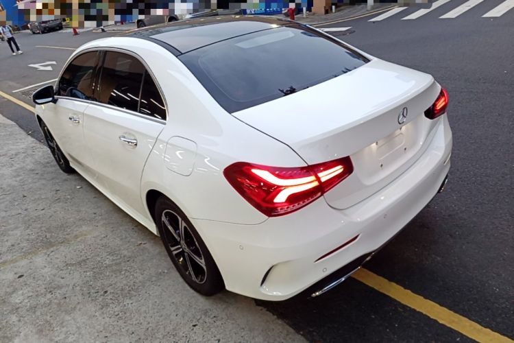 Used Mercedes-Benz A-Class 2022 Restyled A 200 L Sport Sedan Fashion Version Rear Left 45 Deg