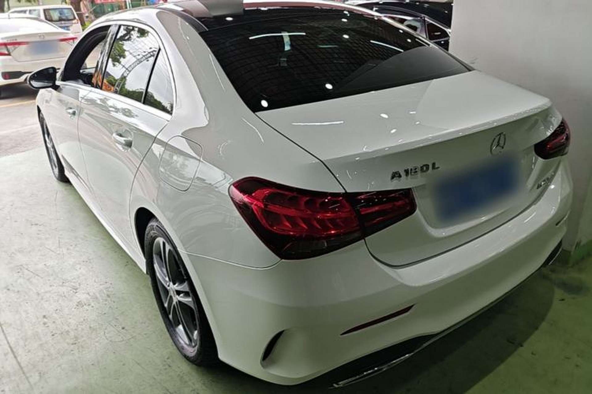 Used Mercedes-Benz A-Class 2022 A 180 L Sport Sedan Rear Left 45 Deg