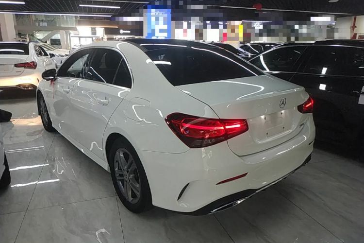Used Mercedes-Benz A-Class 2022 A 180 L Sport Sedan Rear Left 45 Deg