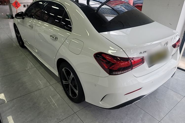 Used Mercedes-Benz A-Class 2022 Revised Version A 200 L Sport Sedan Fashionable Style Rear Left 45 Deg
