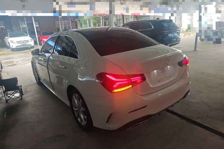 Used Mercedes-Benz A-Class 2022 Restyled A 200 L Sport Sedan Fashion Version Rear Left 45 Deg