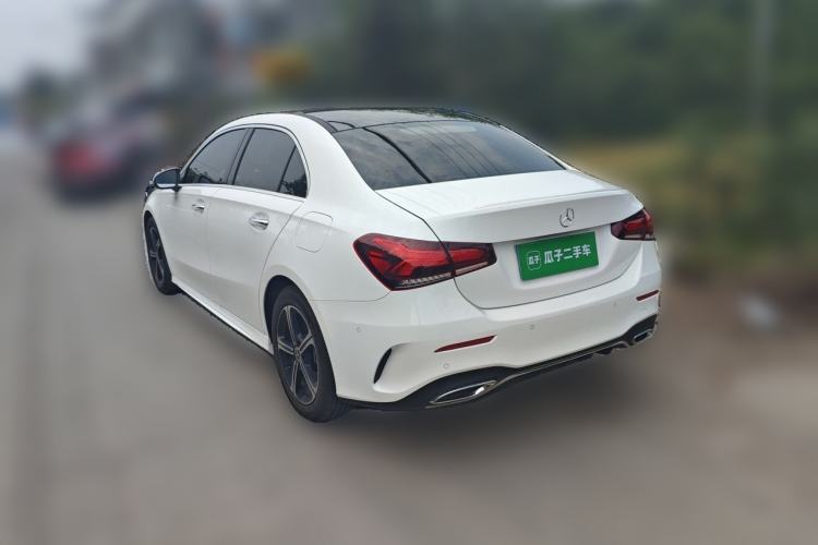 Used Mercedes-Benz A-Class 2022 Second Facelift A 200 L Sport Sedan Fashion Version Rear Left 45 Deg