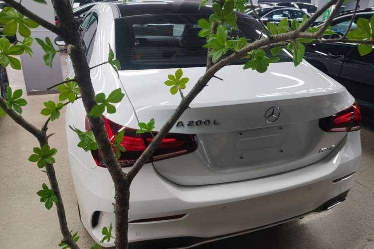 Used Mercedes-Benz A-Class 2022 Revised Version A 200 L Sport Sedan Fashionable Style Rear Left 45 Deg