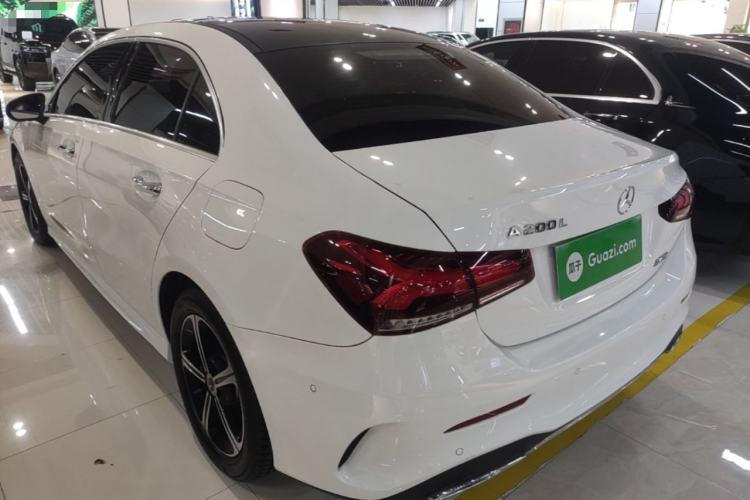 Used Mercedes-Benz A-Class 2022 Revised Version A 200 L Sport Sedan Fashionable Style Rear Left 45 Deg