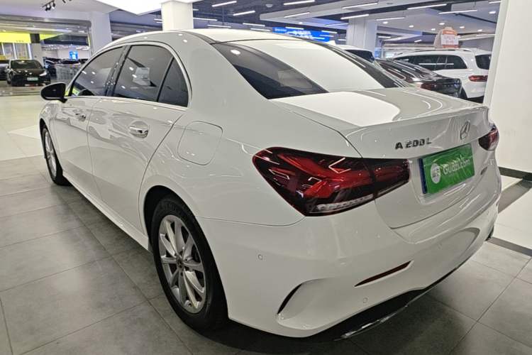 Used Mercedes-Benz A-Class 2022 Restyled A 200 L Sport Sedan Fashion Version Rear Left 45 Deg