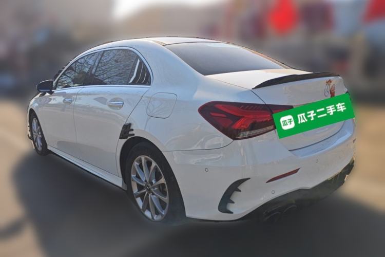 Used Mercedes-Benz A-Class 2022 Second Facelift A 200 L Sport Sedan Fashion Version Rear Left 45 Deg