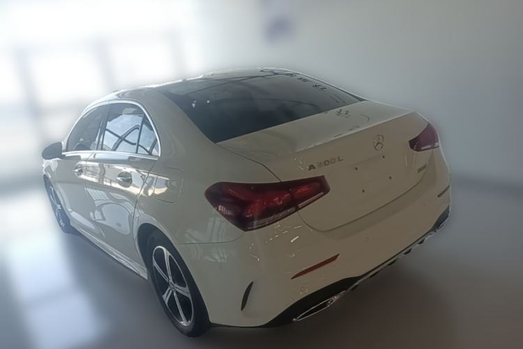 Used Mercedes-Benz A-Class 2022 Second Facelift A 200 L Sport Sedan Fashion Version Rear Left 45 Deg