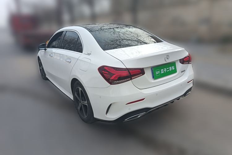 Used Mercedes-Benz A-Class 2022 Second Facelift A 200 L Sport Sedan Fashion Version Rear Left 45 Deg