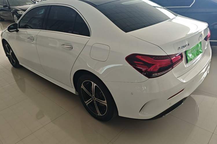 Used Mercedes-Benz A-Class 2022 Restyled A 200 L Sport Sedan Dynamic Version Rear Left 45 Deg